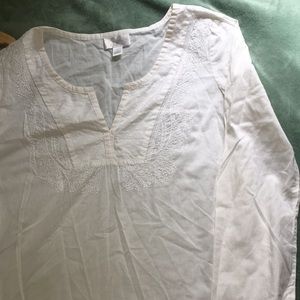 White loft blouse